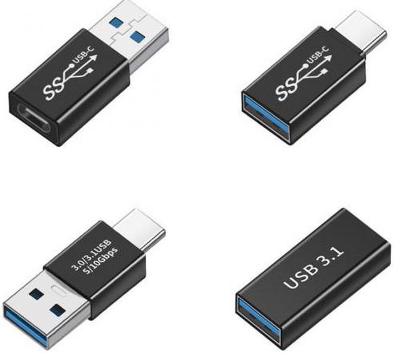 Chenyang UC-070 4pcs/lot USB 3.1 Type C Male Female to USB3.0 Type A Female OTG Data 10Gbps Adapter for LaptopPhone