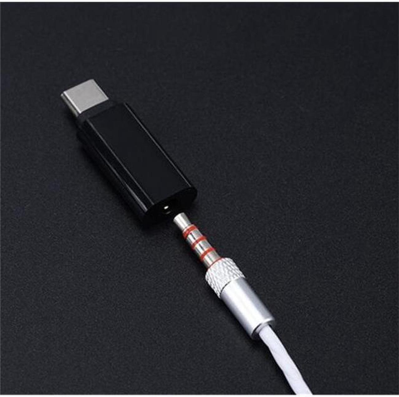 Alt view image 4 of 7 - Cablecc CY UC-075 Type-C to 3.5mm Earphone Adapter USB-C 3.1 Male to AUX Audio Female for Xiaomi 6 Mi6 Letv 2 Pro 2 Max2