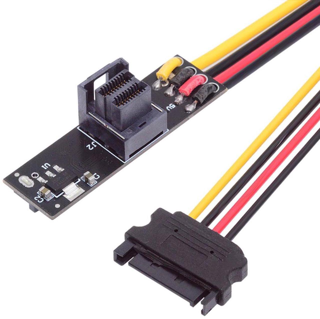 Main image of CY SFF-8643 PCI-E 4.0 Female to U.2 SFF-8639 U.3 NVME PCIe PCI-Express SSD Adapter for Mainboard