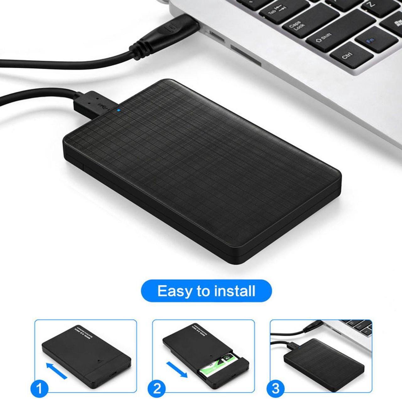 Alt view image 6 of 7 - CY USB 3.0 to 2012 Macbook Pro Retina A1425 A1398 MC975 MC976 MD212 MD213 ME662 ME664 ME665 SSD 17+7Pin Case UC-169-BK