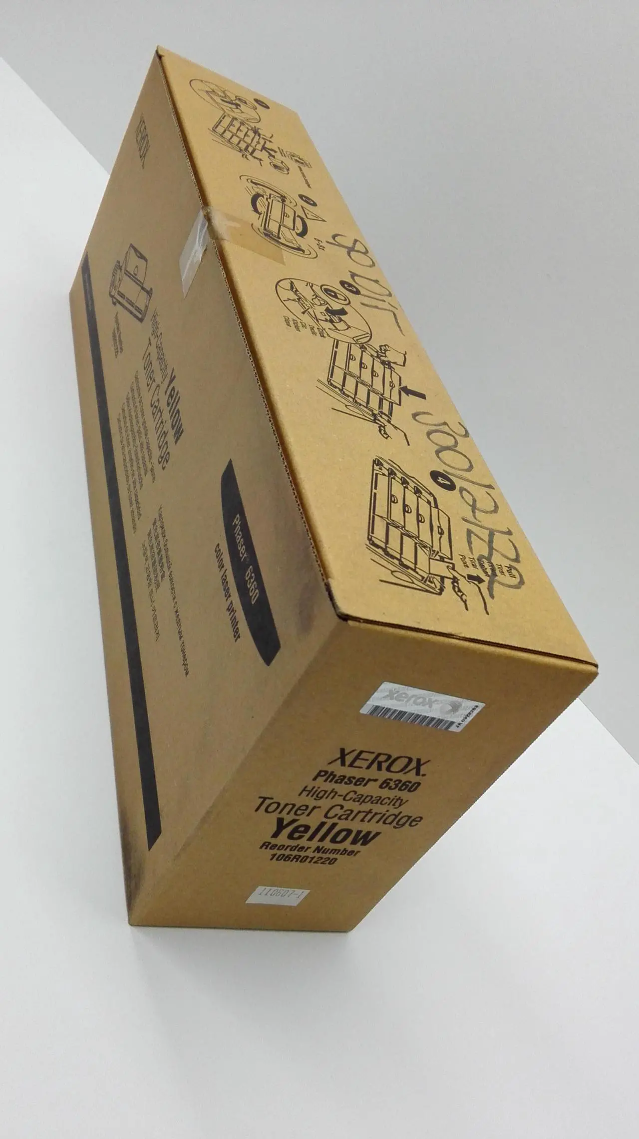 Alt view image 4 of 6 - Xerox 106R01220 High Yield Toner Cartridge - Yellow