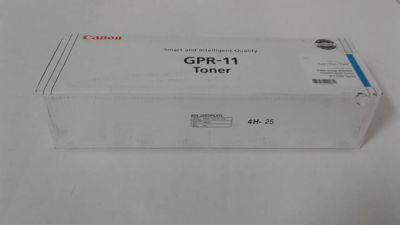 Alt view image 3 of 4 - Canon GPR-11 Toner Cartridge - Cyan