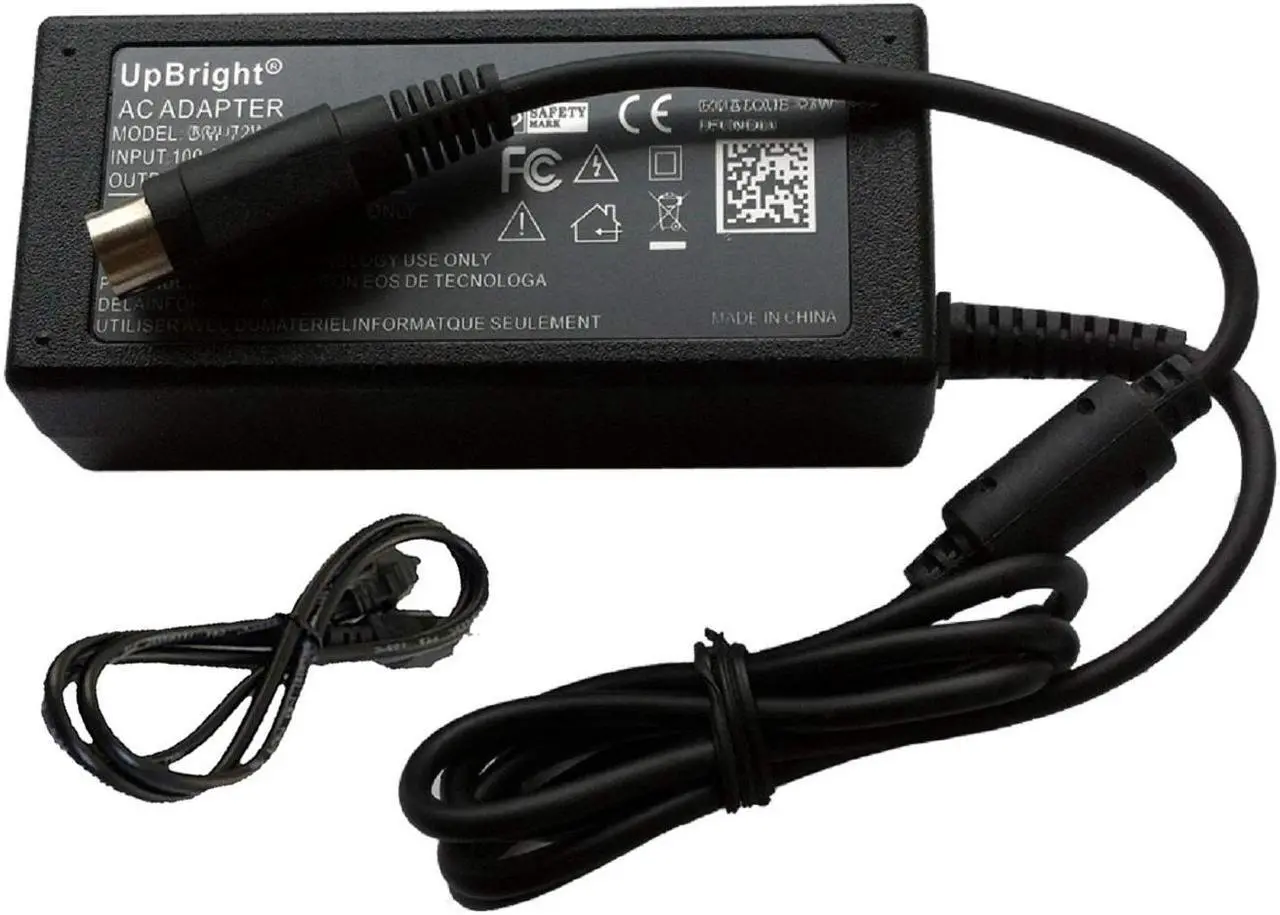 Main image of 4-Pin 19V Ac/Dc Adapter Compatible With Jdsu Mts 6000A T-Berd Fiber Otdr Machine Tester Tberd 6000 6000L Mts6000a Tb6000a Tb 6000A Base Units 60006000A Jds Uniphase Power Supply Charger