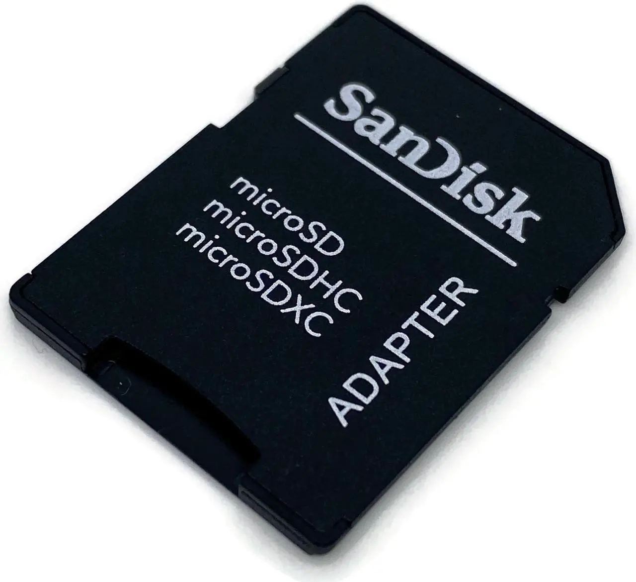 Alt view image 3 of 5 - SanDisk SD to SD Adapter Ultra microSD microSDHC Adapter A1 UHS-I/U1 Class 10 Memory Card Adapter Only