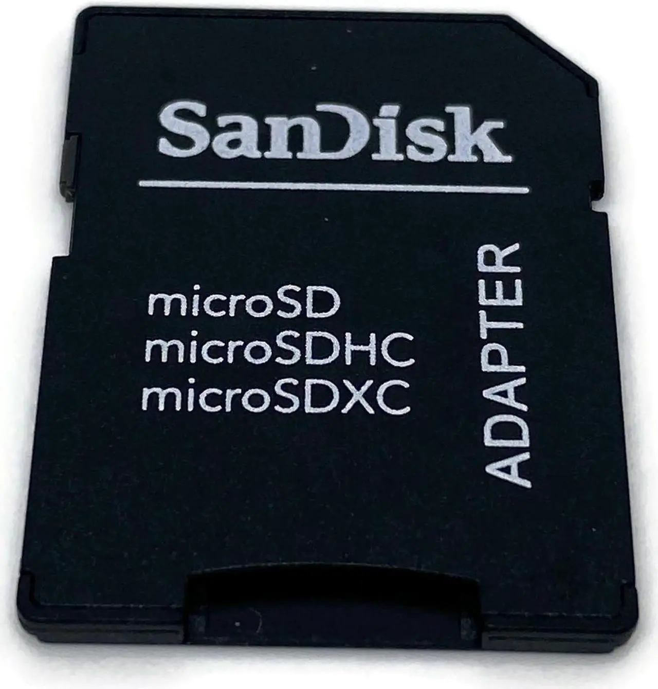 Alt view image 4 of 5 - SanDisk SD to SD Adapter Ultra microSD microSDHC Adapter A1 UHS-I/U1 Class 10 Memory Card Adapter Only