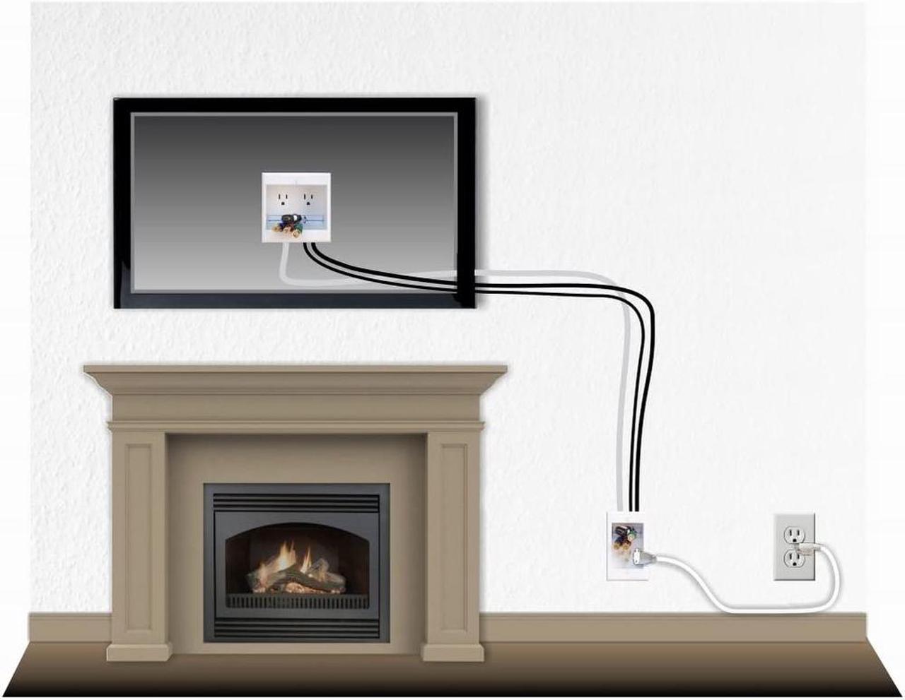 Alt view image 3 of 6 - PowerBridge Solutions CKRE-10 10-Feet In-Wall Power Connector Extension