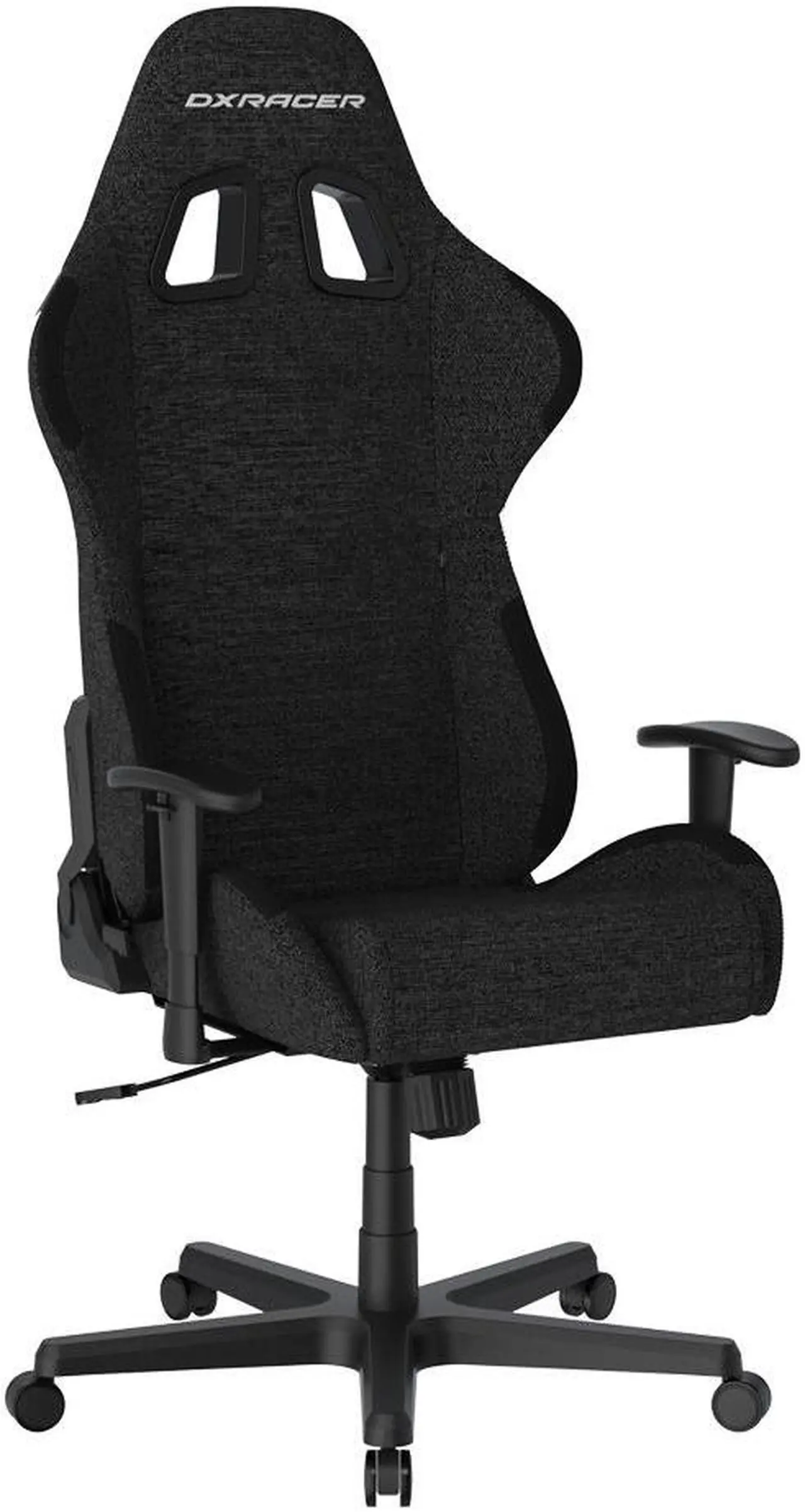 Main image of DXRacer FD01 Formula Series Ergonomic Gaming Chair with Breathable Water-Resistant Fabric, High Back Racing Style Office Recliner Adjustable Swivel Task Chair, Black Standard Size