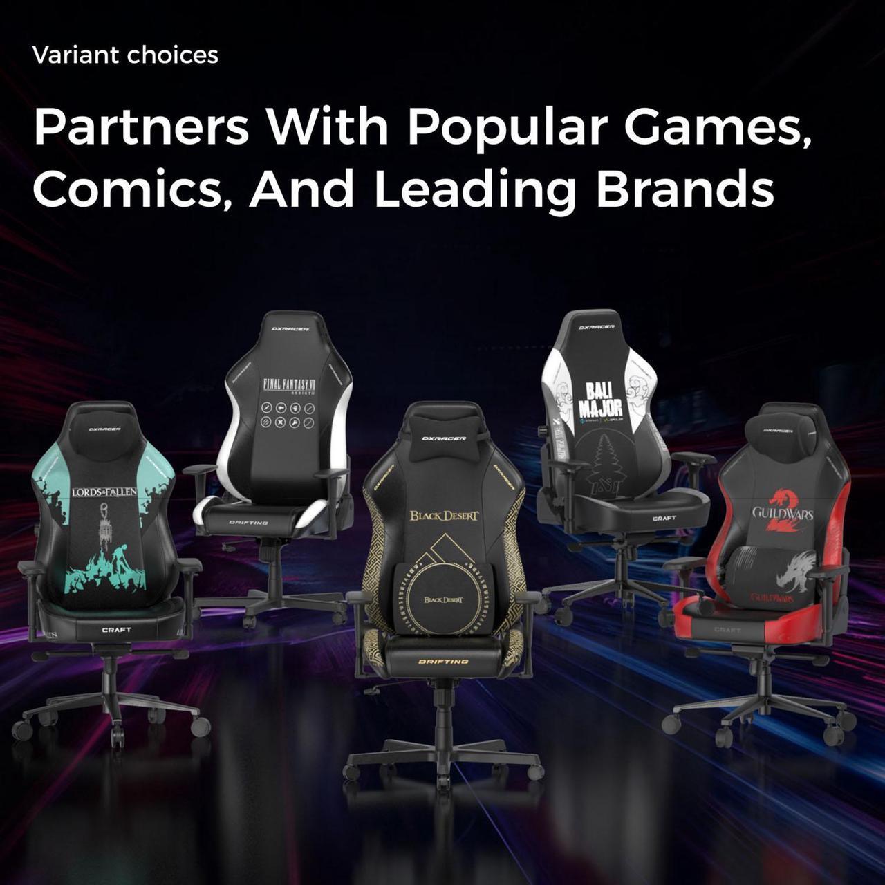 Alt view image 7 of 7 - DXRacer Drifting Gaming Chair Ergonomic Computer Office Chair, Regular L, Zero