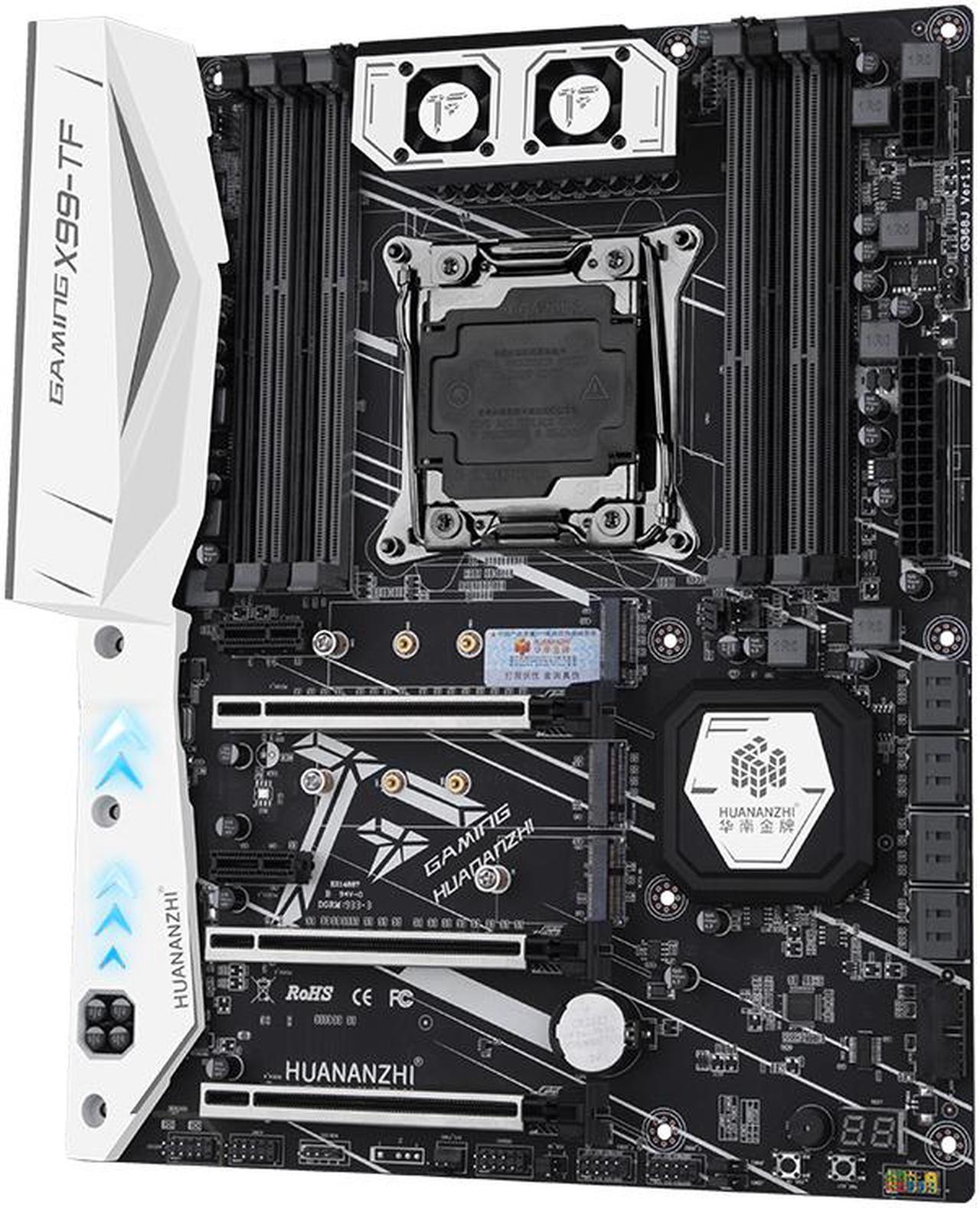 X99 motherboard X99 TF with dual M.2 NVME slot support both DDR3 and DDR4 LGA2011-3