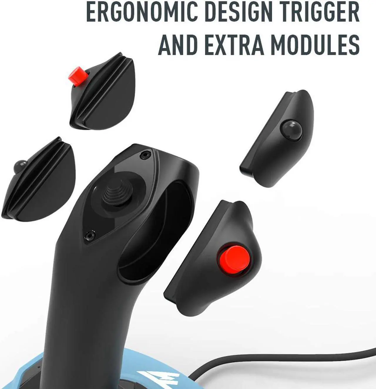 Alt view image 4 of 6 - Thrustmaster TCA Officer Pack Airbus Edition