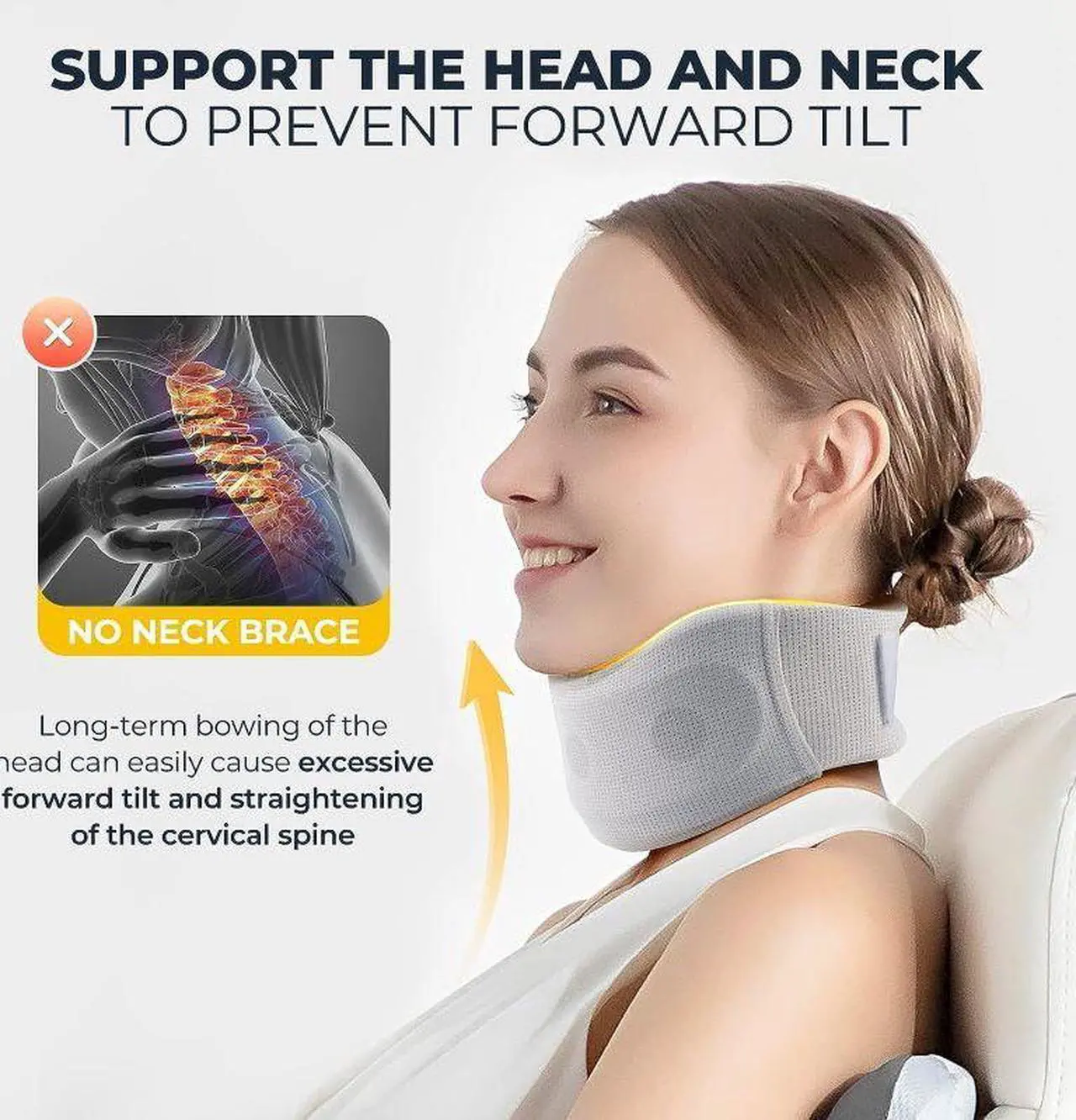 Alt view image 3 of 7 - Neck protection pillow Small