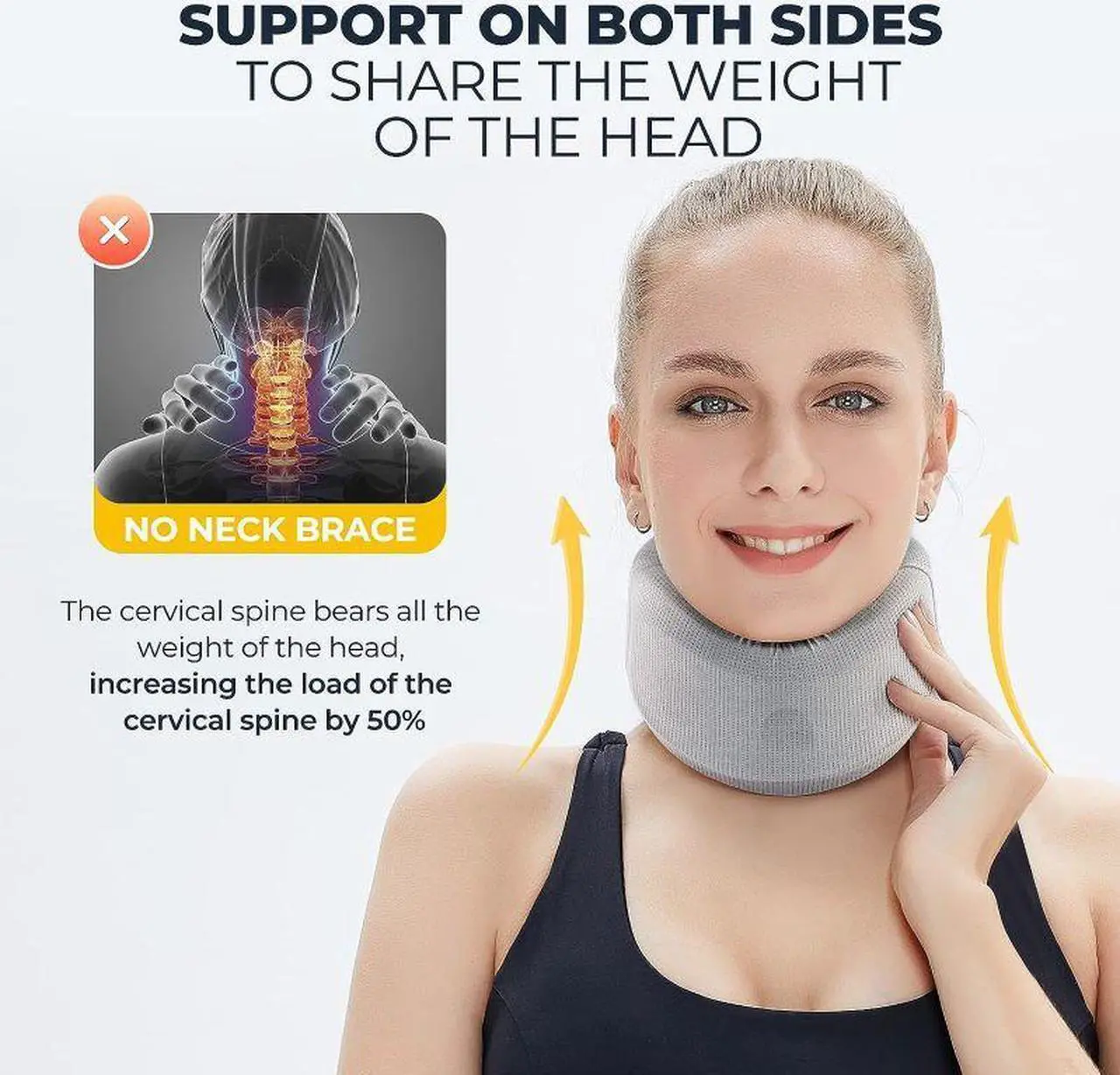 Alt view image 5 of 7 - Neck protection pillow Small