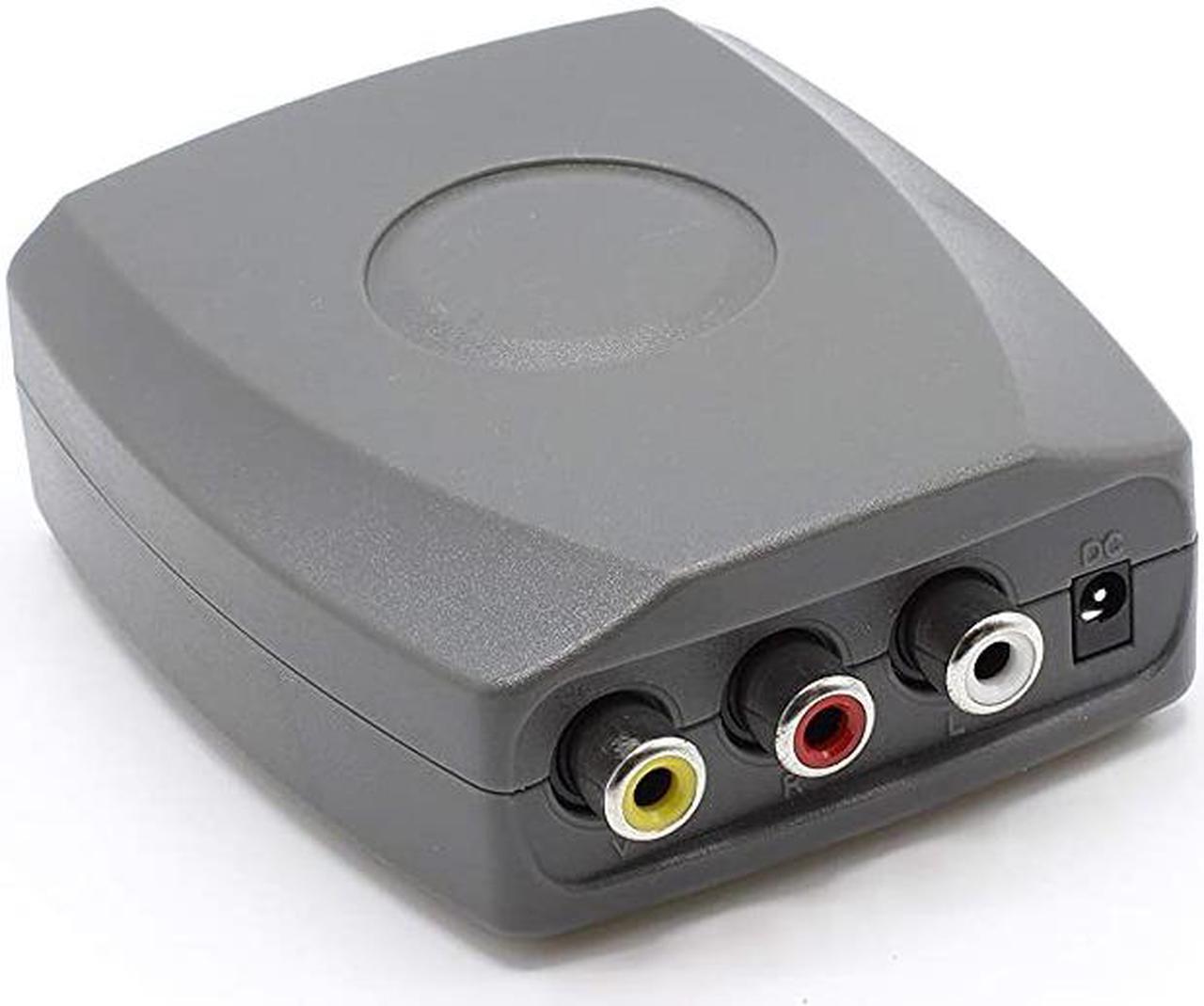 Alt view image 5 of 6 - RF Modulator | RCA Composite to RF Coaxial | Converts Standard Definition Signals to Coax Includes AV Cable