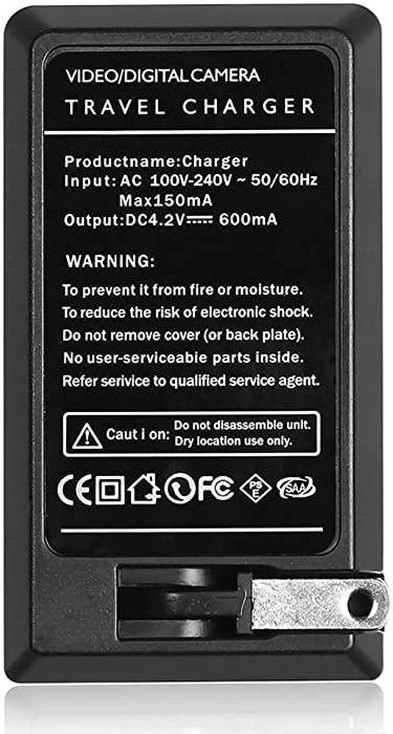 Alt view image 2 of 7 - BLS1 Battery Charger for Olympus EPL1 EP3 EPL3 EP1 EP2 Evolt E420 Evolt E410 BLS1 Evolt E450 Evolt E620 PSBLS1 PSBCS1 Evolt E400