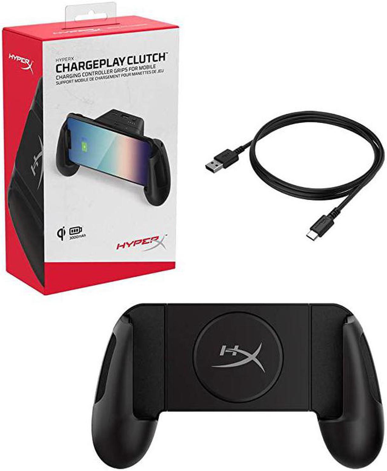 Alt view image 7 of 7 - ChargePlay Clutch Qi Certified Wireless Charging Controller Grips for Mobile Phones Detachable Battery Pack Compatible with Qi Enabled Android and iPhone Devices USB Charging Option