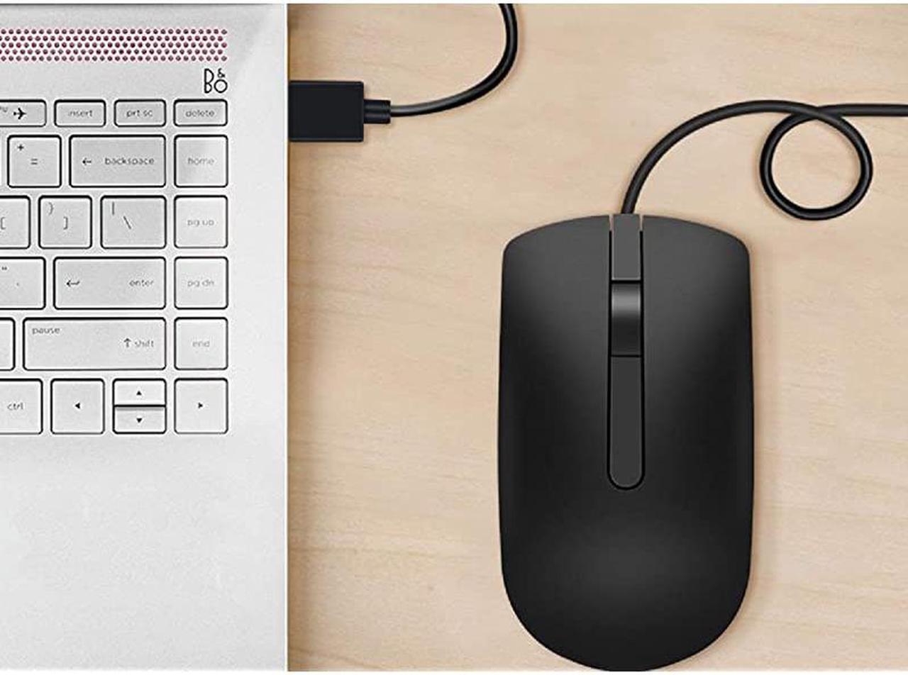 Alt view image 6 of 7 - MS116 Wired USB Optical Mouse Ergonomic Optical Mice Sensitivity 1000 dpi Cable Length 1.8m - 6 Months' Warranty