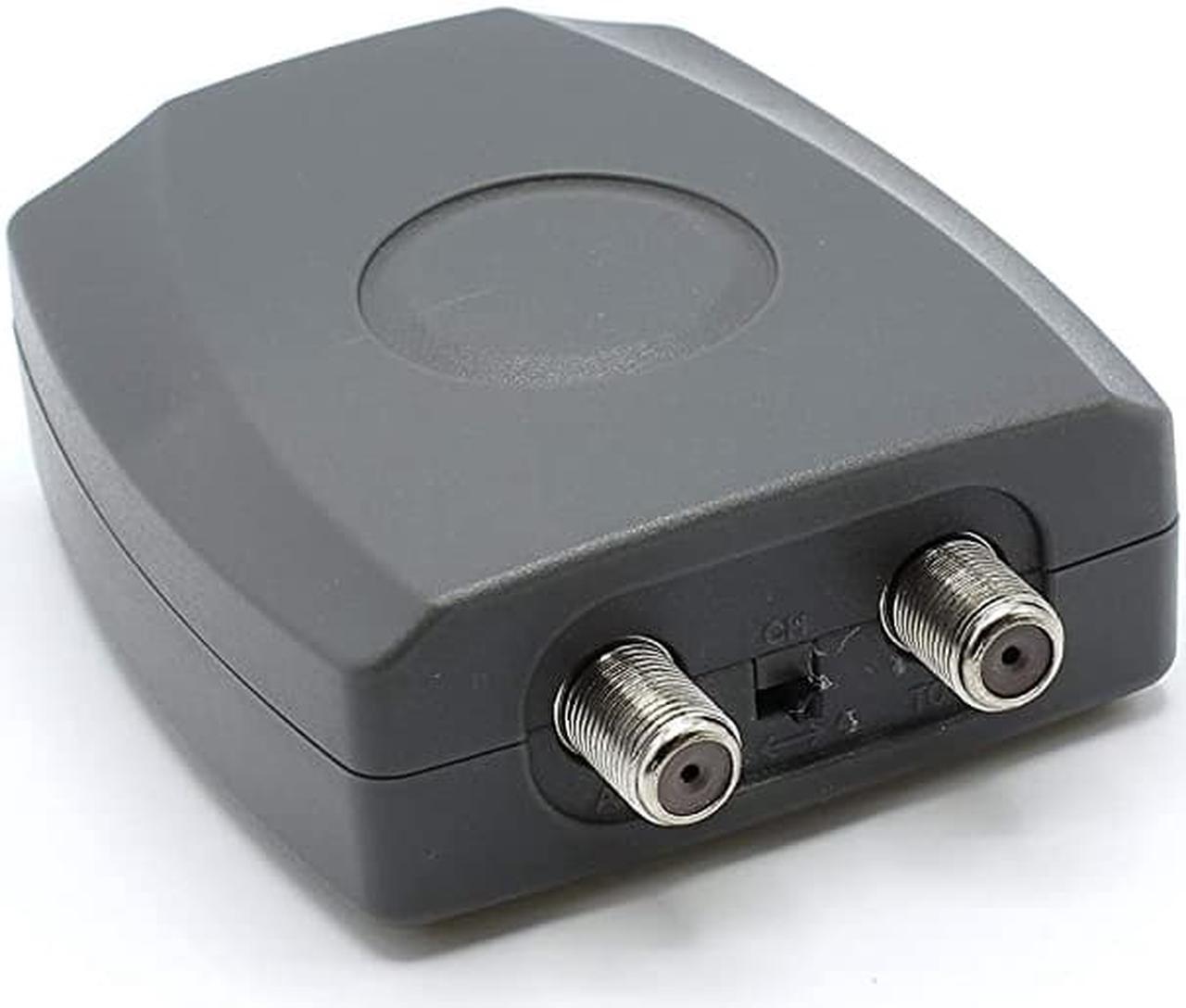 Alt view image 6 of 6 - RF Modulator | RCA Composite to RF Coaxial | Converts Standard Definition Signals to Coax Includes AV Cable