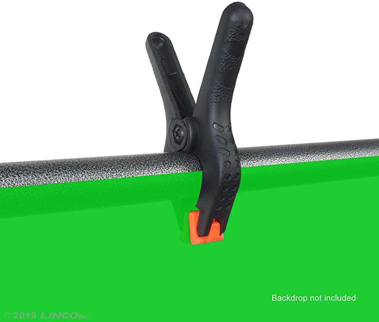 Alt view image 6 of 7 - store Photo Backdrop Stand Background Backdrops Support Kit TShape Zenith Series AM207
