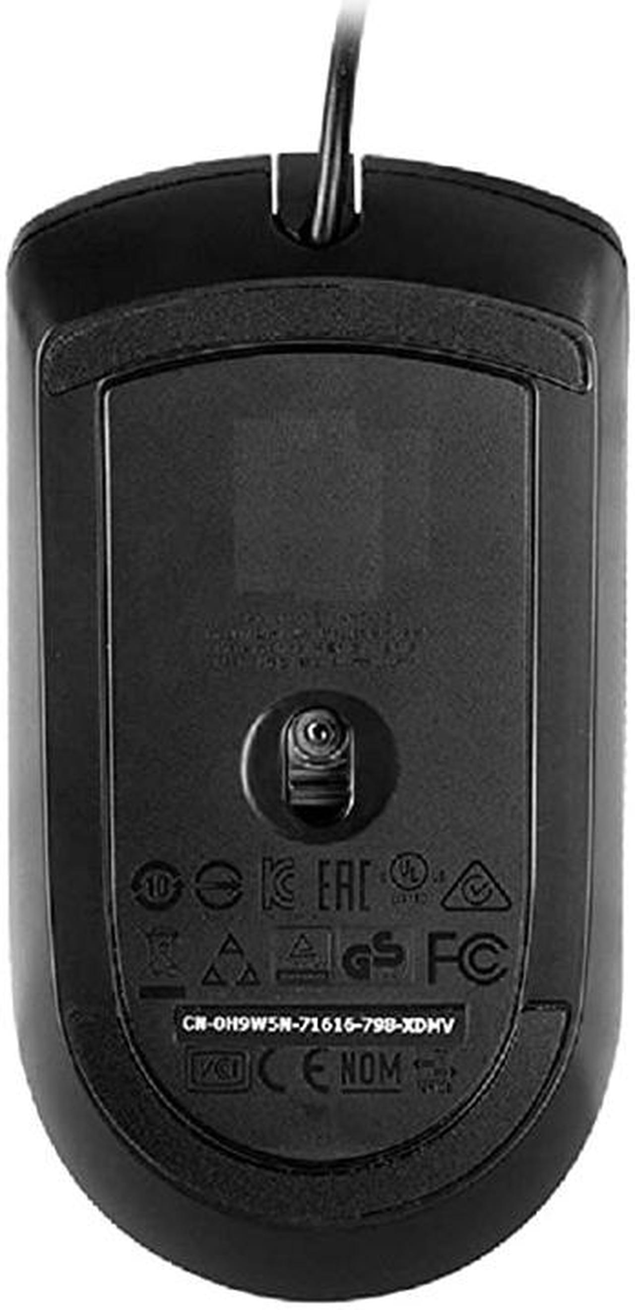 Alt view image 2 of 7 - MS116 Wired USB Optical Mouse Ergonomic Optical Mice Sensitivity 1000 dpi Cable Length 1.8m - 6 Months' Warranty