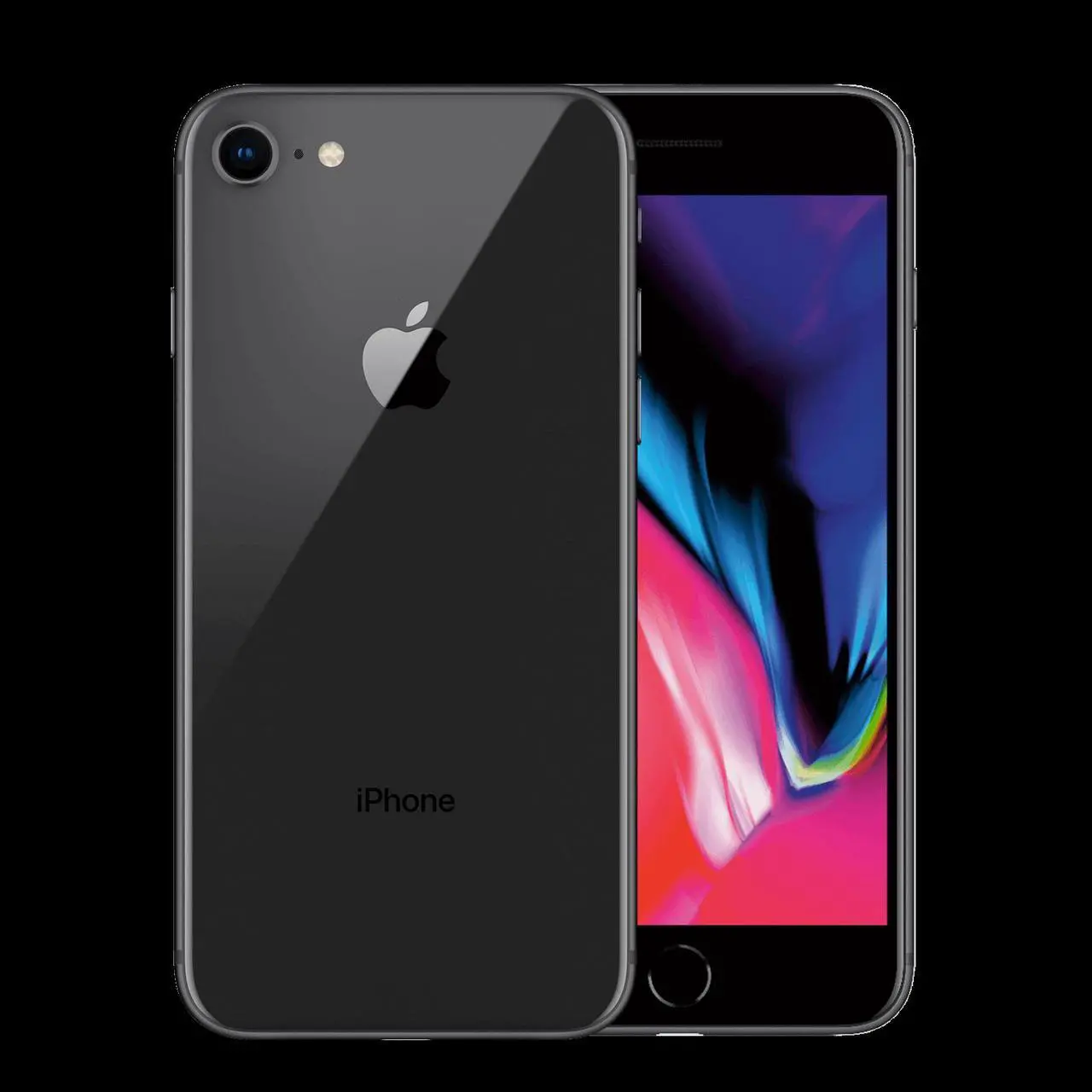 Alt view image 2 of 7 - Apple iPhone 8 64GB Space Gray (AT&T) Grade B