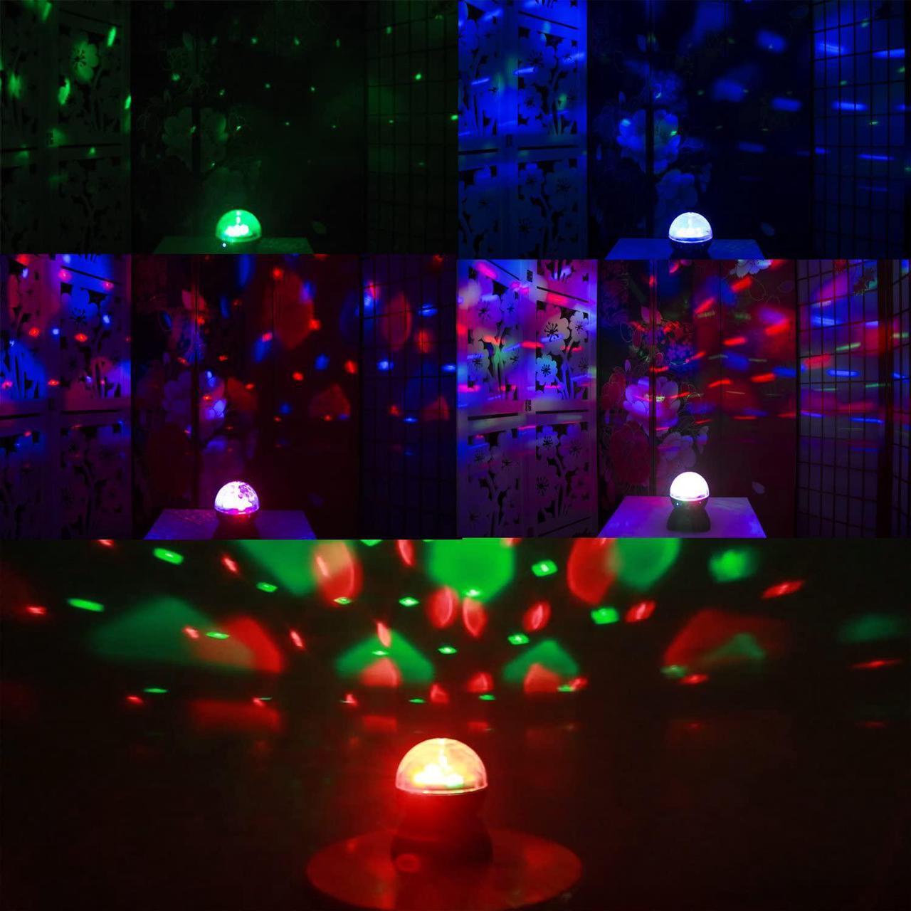 Alt view image 4 of 7 - Disco Ball Home Party Light Show Speaker