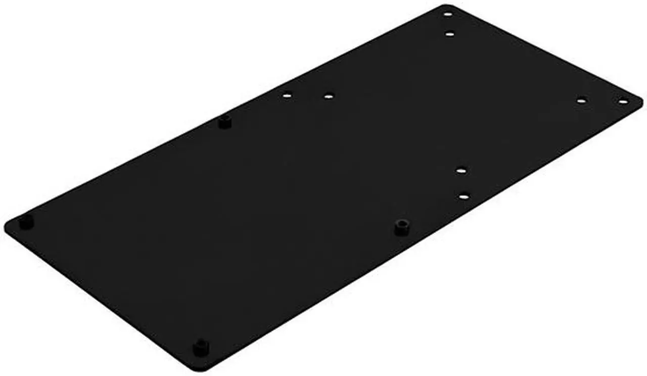Alt view image 4 of 5 - VESA extension bracket / 142.5x215x2mm / SECC / Black