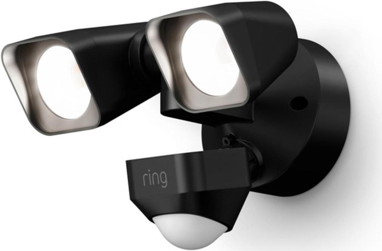 Alt view image 6 of 7 - Ring 5W21S8-BEN0 Introducing Ring Smart Lighting - Floodlight, Wired - Black