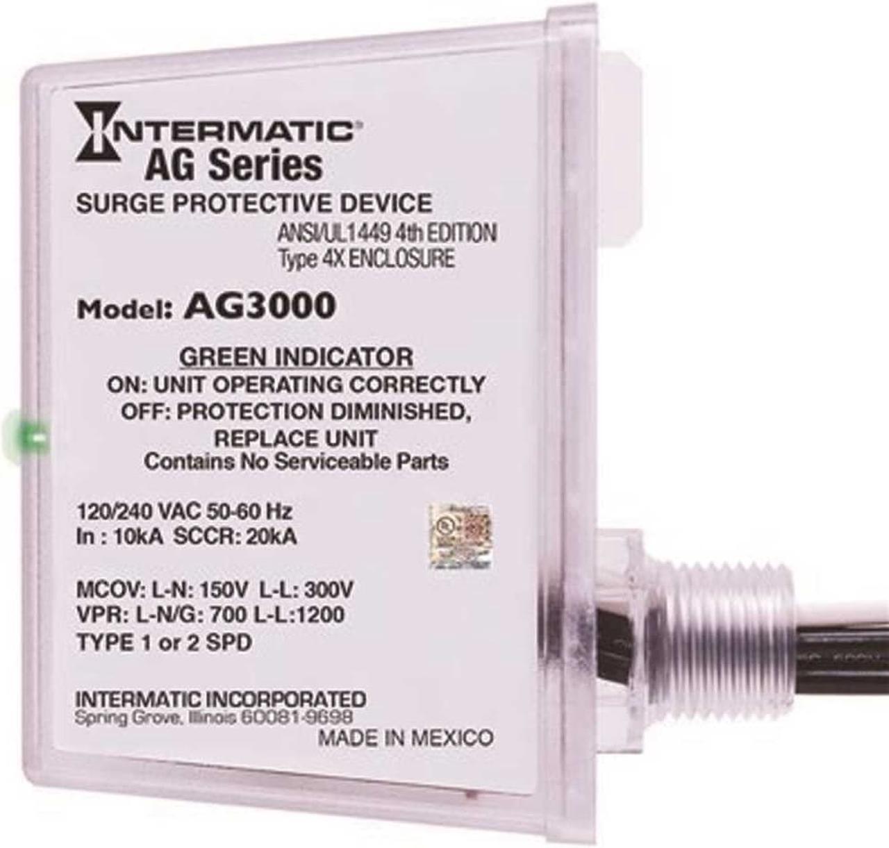 Alt view image 4 of 6 - intermatic ag3000 surge protector