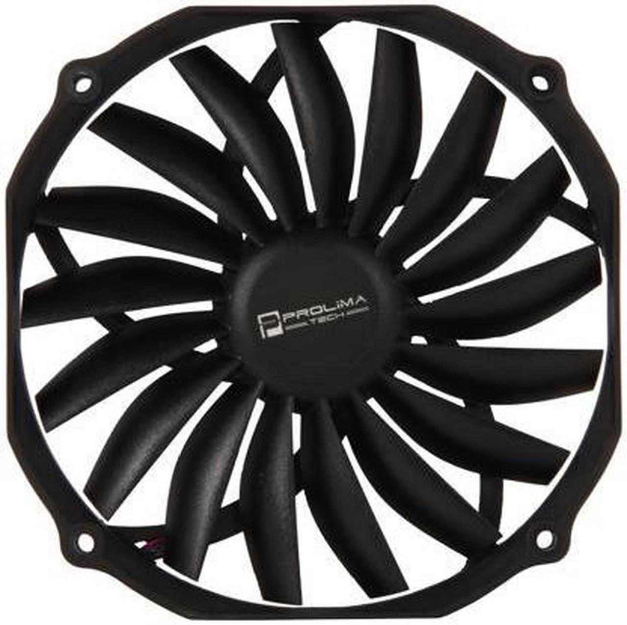 Alt view image 7 of 6 - Prolimatech PRO-USV14 140mm Ultra Sleek Vortex Fan