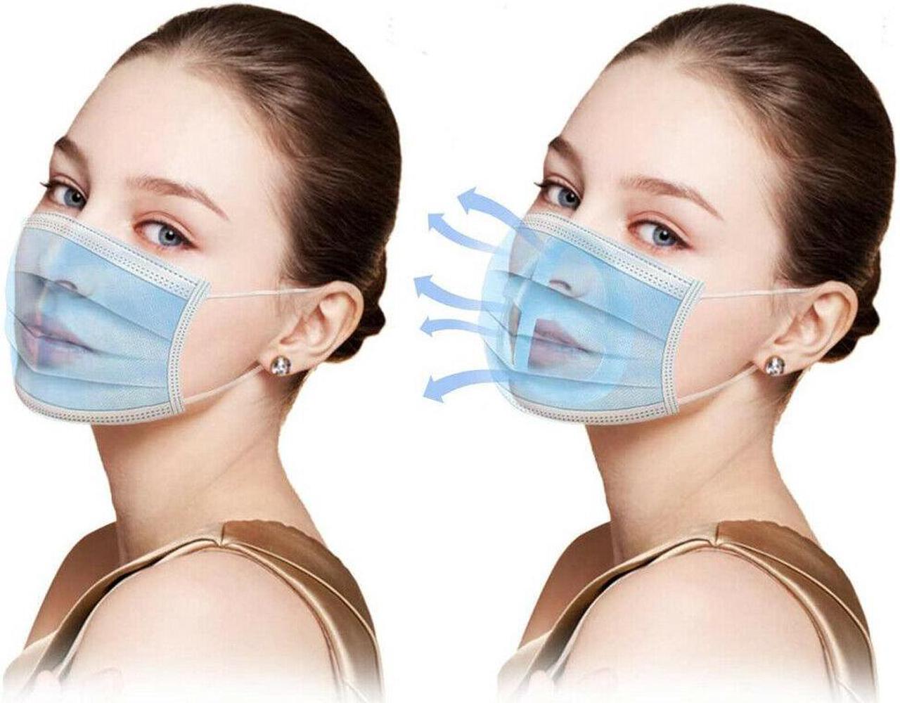 Alt view image 4 of 6 - 3D Face Mask Bracket Mouth Separate Inner Stand Holder Breathing Space 10PCS US