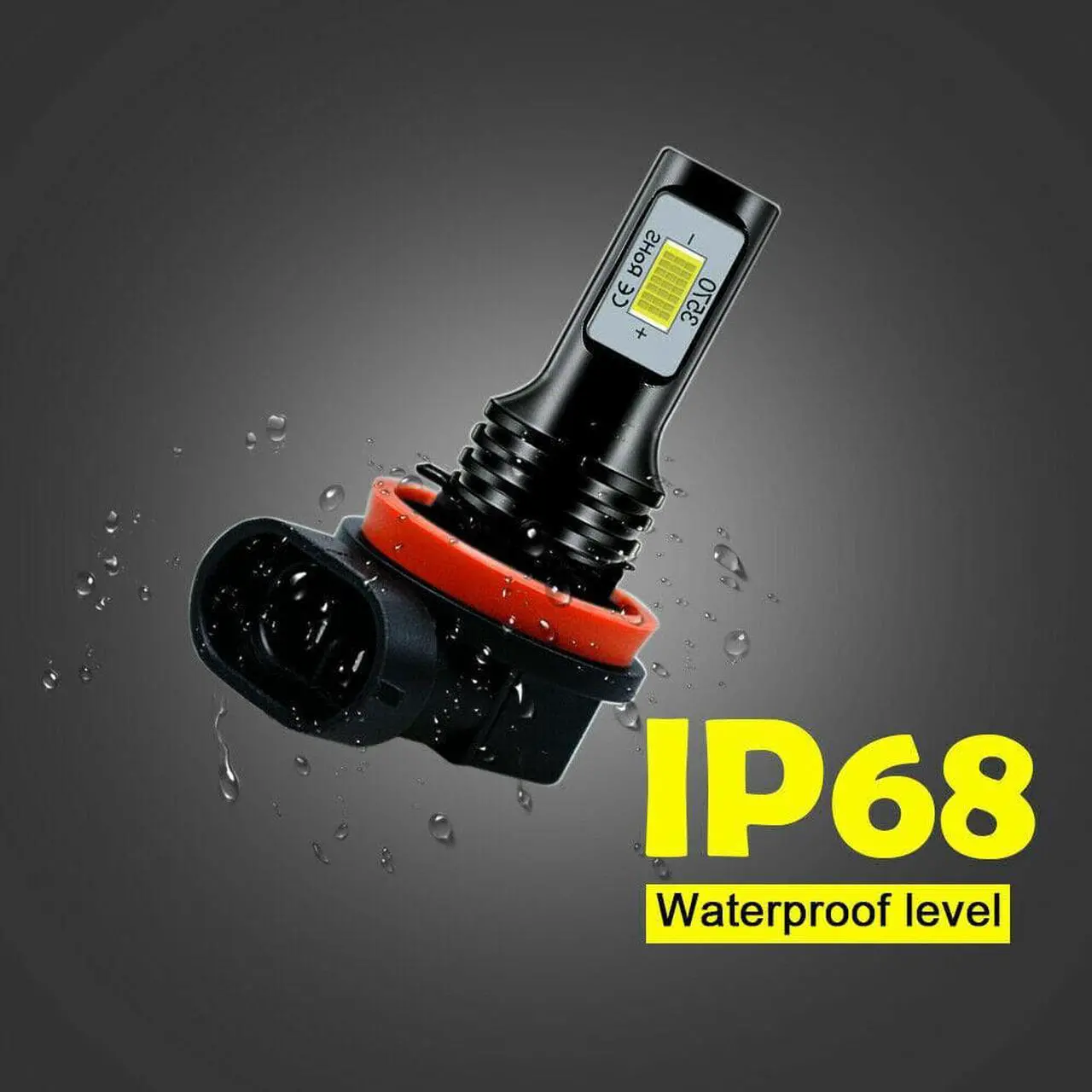 Alt view image 6 of 6 - For Dodge Ram 1500 2500 3500 2009-2018 combo LED Headlight Fog Light Bulbs 6000K