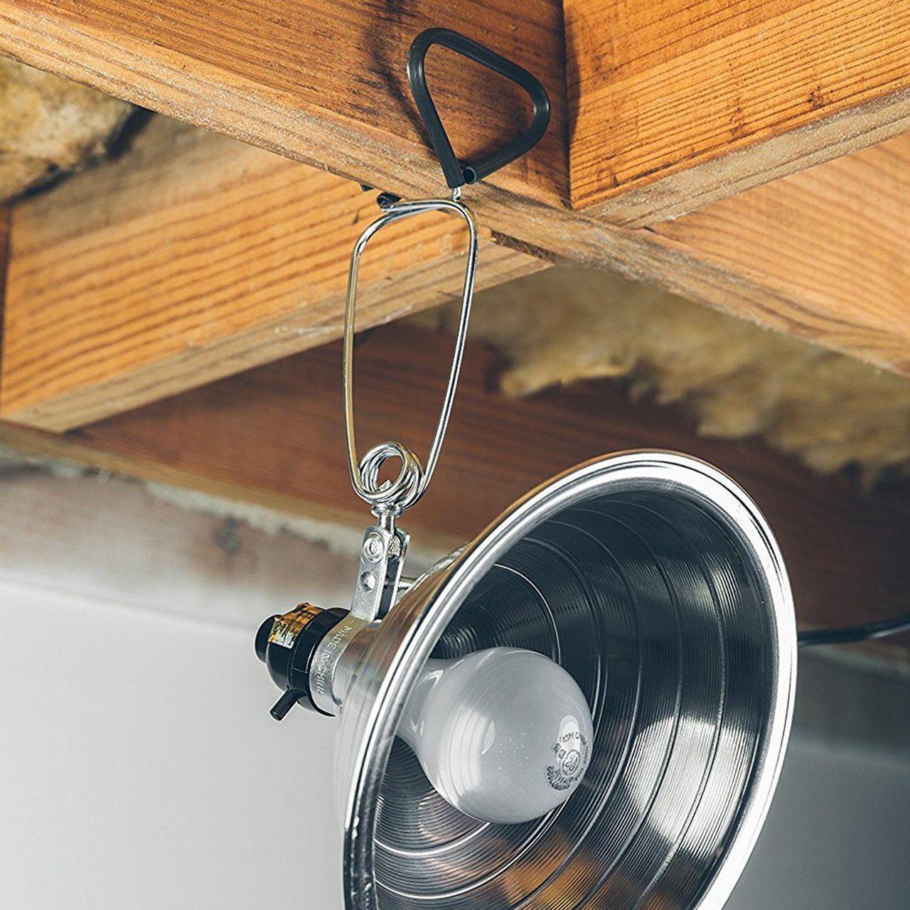 Alt view image 6 of 6 - 12-Pack Clamp Lamp Light 8.5-Inch Reflector 6 Ft Cord 150W E26/E27