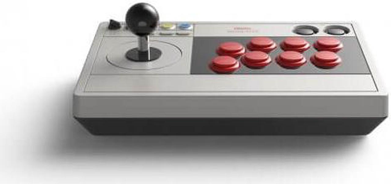 Alt view image 3 of 8 - 8BitDo Universal Arcade Stick for Windows, Nintendo Switch - Customizable Button Mapping, Screenshot Buttons, Turbo Functionality, Rechargeable Battery | Gaming Gadgets & Accessories