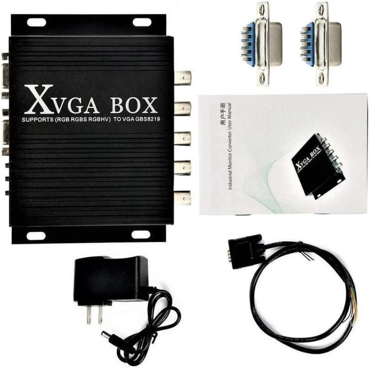 Main image of GBS-8219/GBS-8239 XVGA Box CGA EGA RGB RGB RGBHV to VGA Industrial Converter Monitor Replacement Video Intelligent Converter for FHKD (GBS-8219)