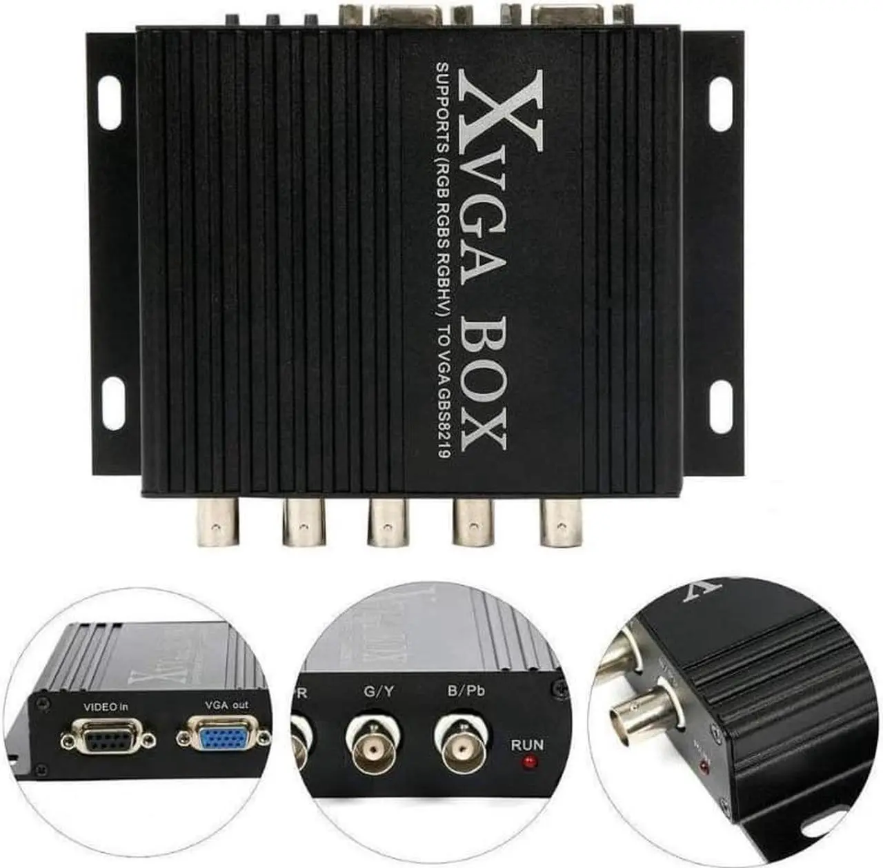 Alt view image 2 of 6 - GBS-8219/GBS-8239 XVGA Box CGA EGA RGB RGB RGBHV to VGA Industrial Converter Monitor Replacement Video Intelligent Converter for FHKD (GBS-8219)