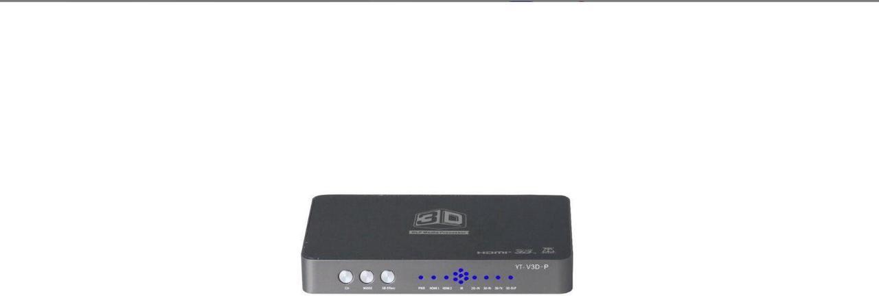 Alt view image 4 of 4 - HDMI Converter/2D to 3D/Video Converter Left and Right Up and Down Format to 3D Suitable Projection Blu-Ray Film EU Plug