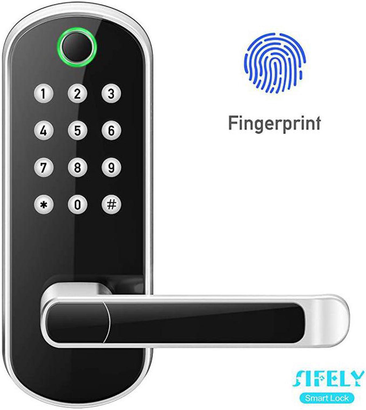 Main image of Keyless Entry Door Lock Keypad Door Lock Keyless Door Lock Fingerprint Door Lock Biometric Door Lock Keypad Entry Door Lock Passcode Code Door Lock Digital Smart Door Lock Smart Lock
