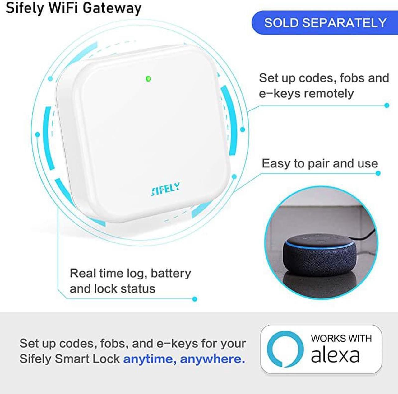 Alt view image 6 of 6 - Keyless Entry Door Lock Keypad Door Lock Keyless Door Lock Fingerprint Door Lock Biometric Door Lock Keypad Entry Door Lock Passcode Code Door Lock Digital Smart Door Lock Smart Lock