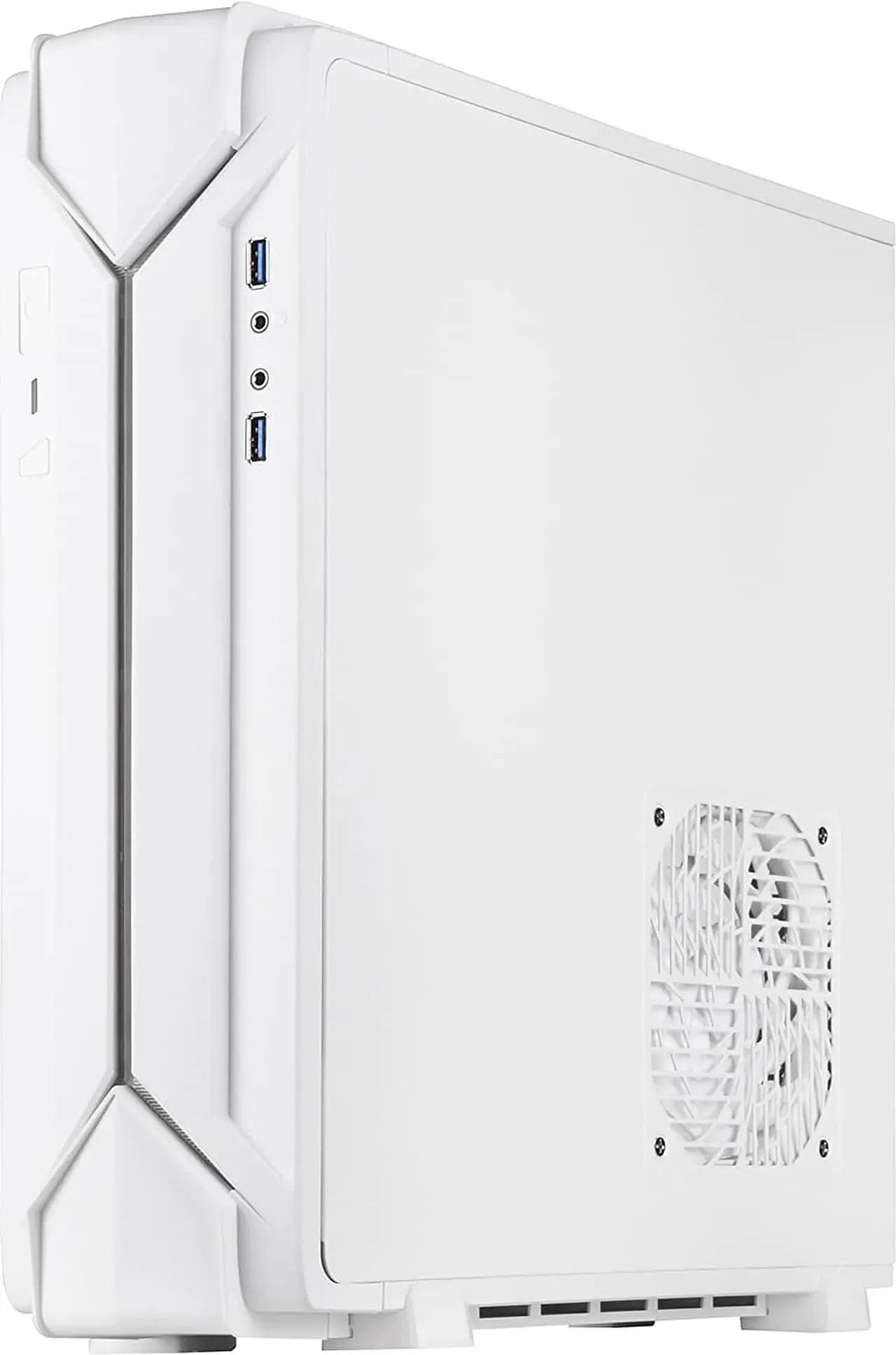 Alt view image 2 of 7 - Silverstone SST-RVZ03W-ARGB - Raven Mini-ITX Gaming Computer Case, ARGB, White