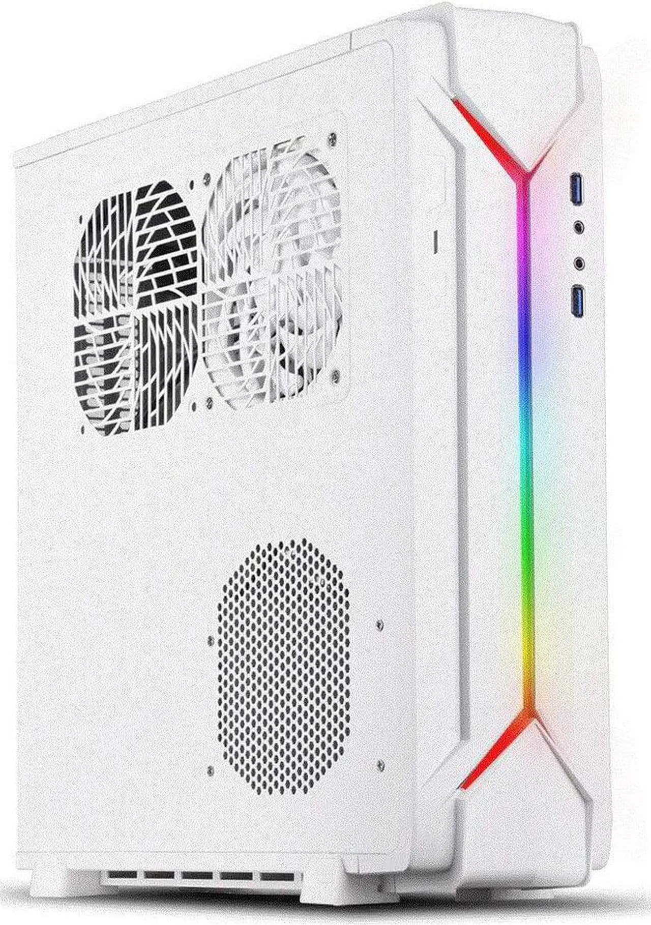 Main image of Silverstone SST-RVZ03W-ARGB - Raven Mini-ITX Gaming Computer Case, ARGB, White