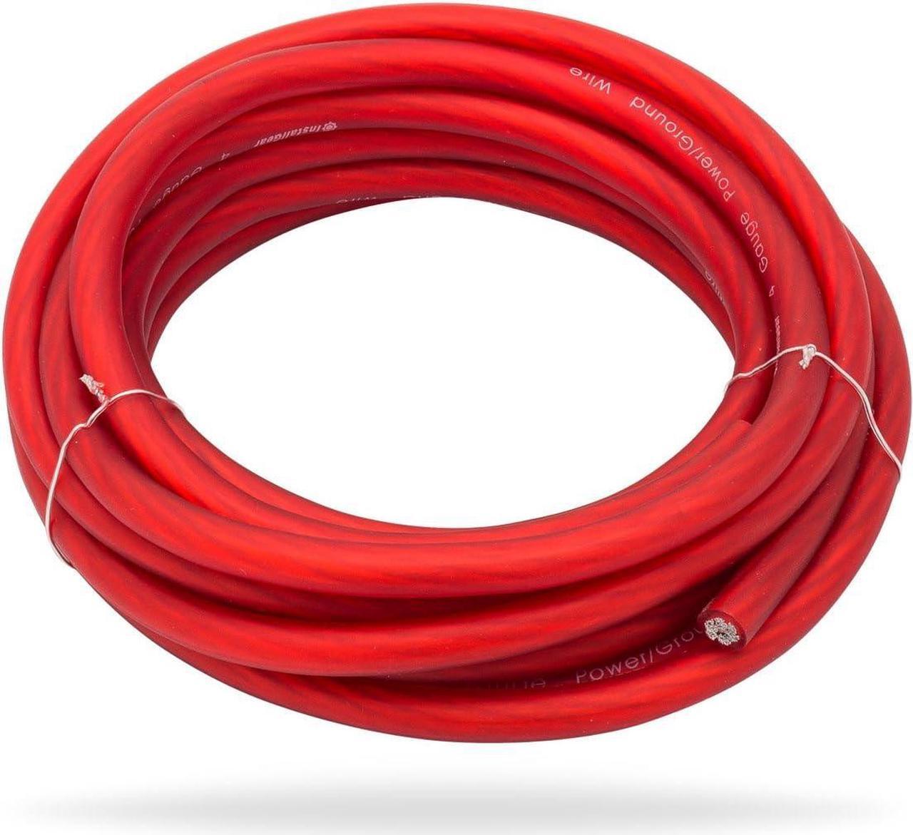 Alt view image 7 of 7 - Dual 4 Gauge Amp Wiring Kit | Dual Amp Wiring Kit with Amplifier Installation Wiring True Spec and Soft Touch Wire | 4 Gauge Wire, Amplifier Wiring Kit, Sub Wiring Kit