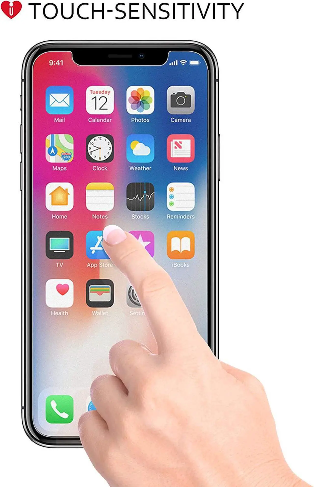 Alt view image 6 of 7 - iCarez Matte Screen Protector for iPhone 11 iPhone XR 6.1-Inches, 3-Pack Anti-glare