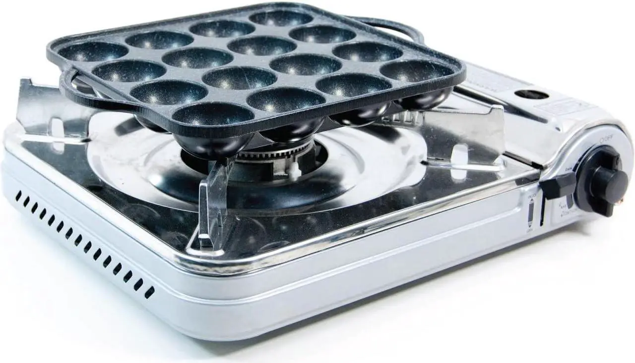 Alt view image 7 of 7 - TAKOYAKI Nonstick Grill Pan/Cooking Plate, Made in Korea