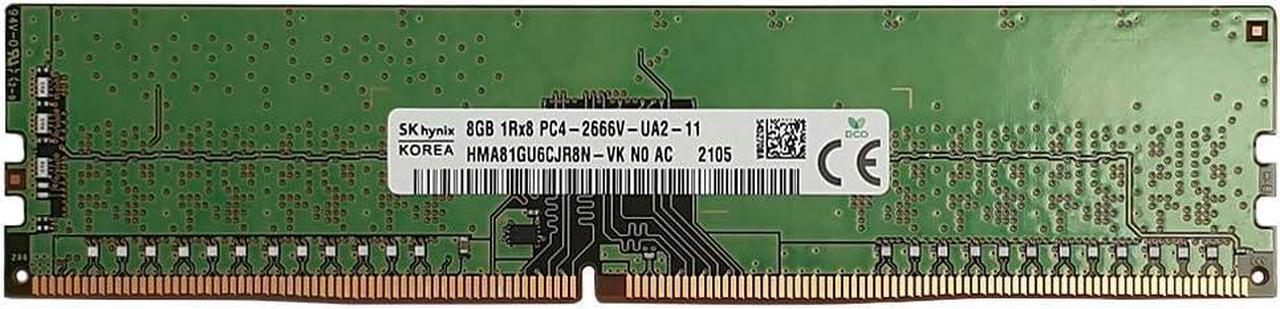 Hynix 8GB PC4-21300 DDR4-2666MHz 288-Pin DIMM 1.2V Memory RAM Module HMA81GU6CJR8N-VK