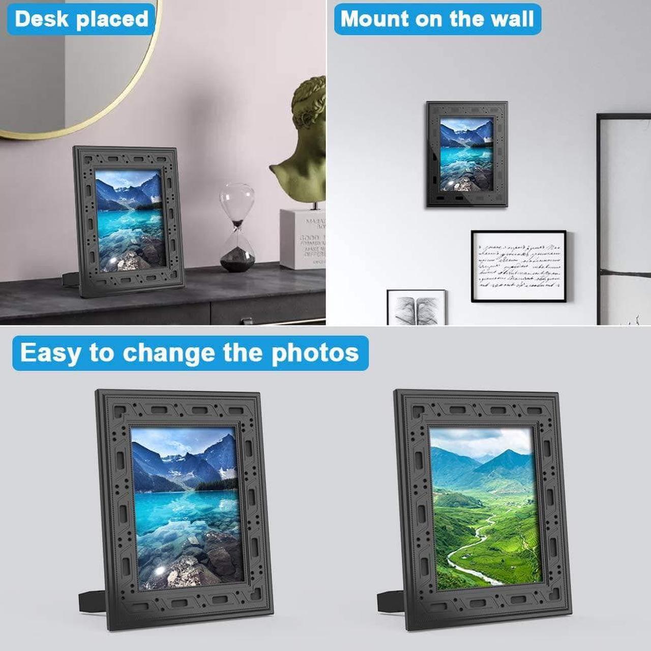 Alt view image 6 of 7 - Spy Camera Hidden WiFi Photo Frame 1080P Hidden Security Camera Night Vision and Motion Detect Wireless IP Nanny Camera with One Year Battery Standby Time and Instant Alerts to Smartphone (Video Only)