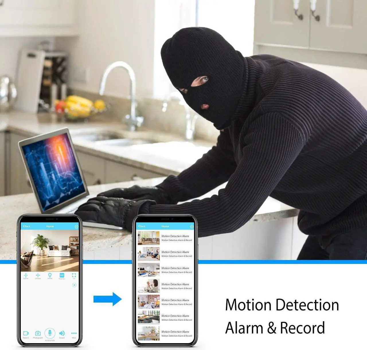 Alt view image 5 of 7 - GooSpy Hidden Camera Charger - Mini WiFi Spy Camera - Full HD 1080P - 140 Degree Wide Angle - Small Indoor Nanny Cam - Tiny USB Charger Cameras