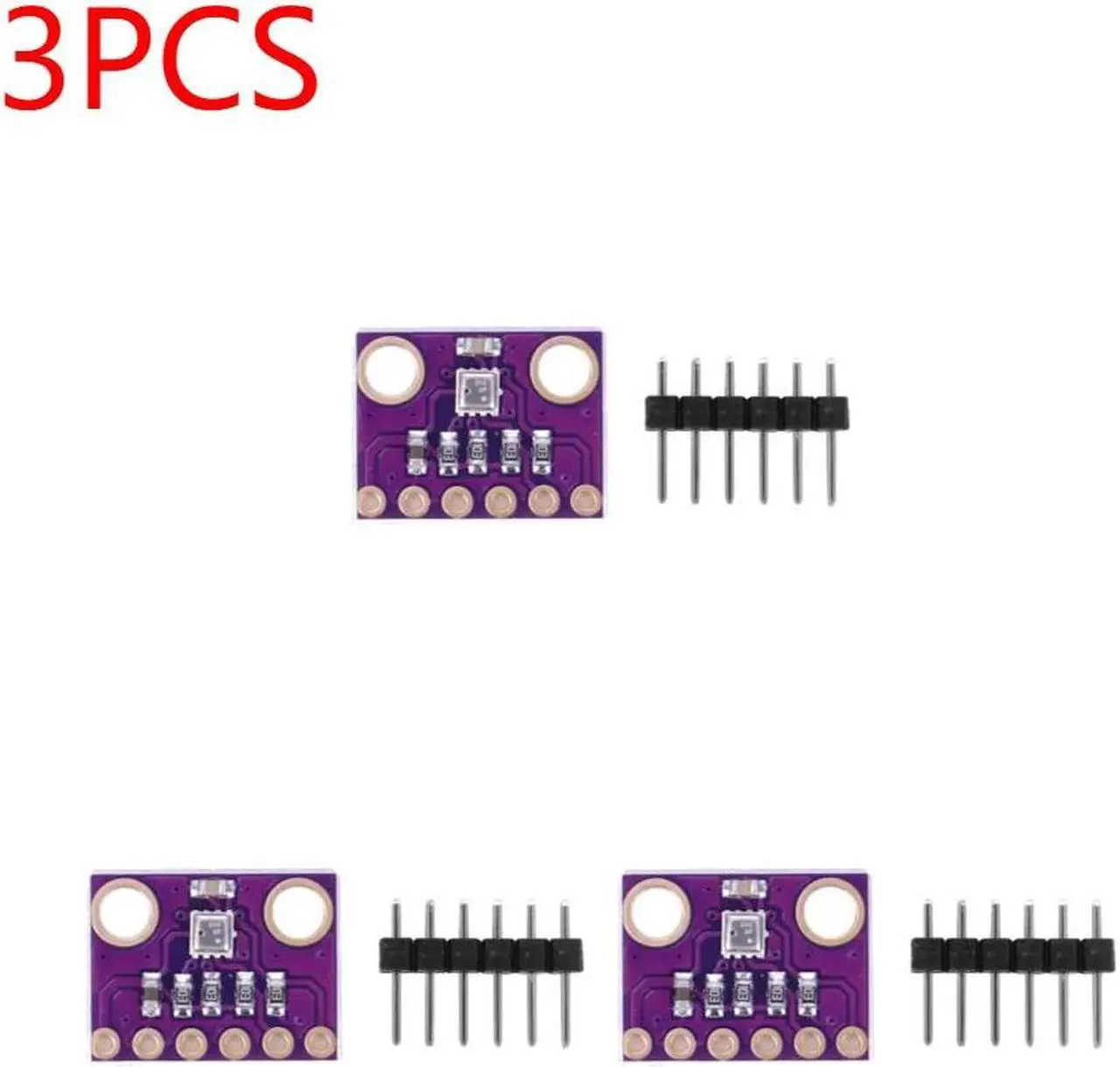 Main image of 3Set GY-BME280-3.3 Barometric Pressure Sensor Module Digital Temperature Humidity Barometric Pressure Sensor SPI I2C