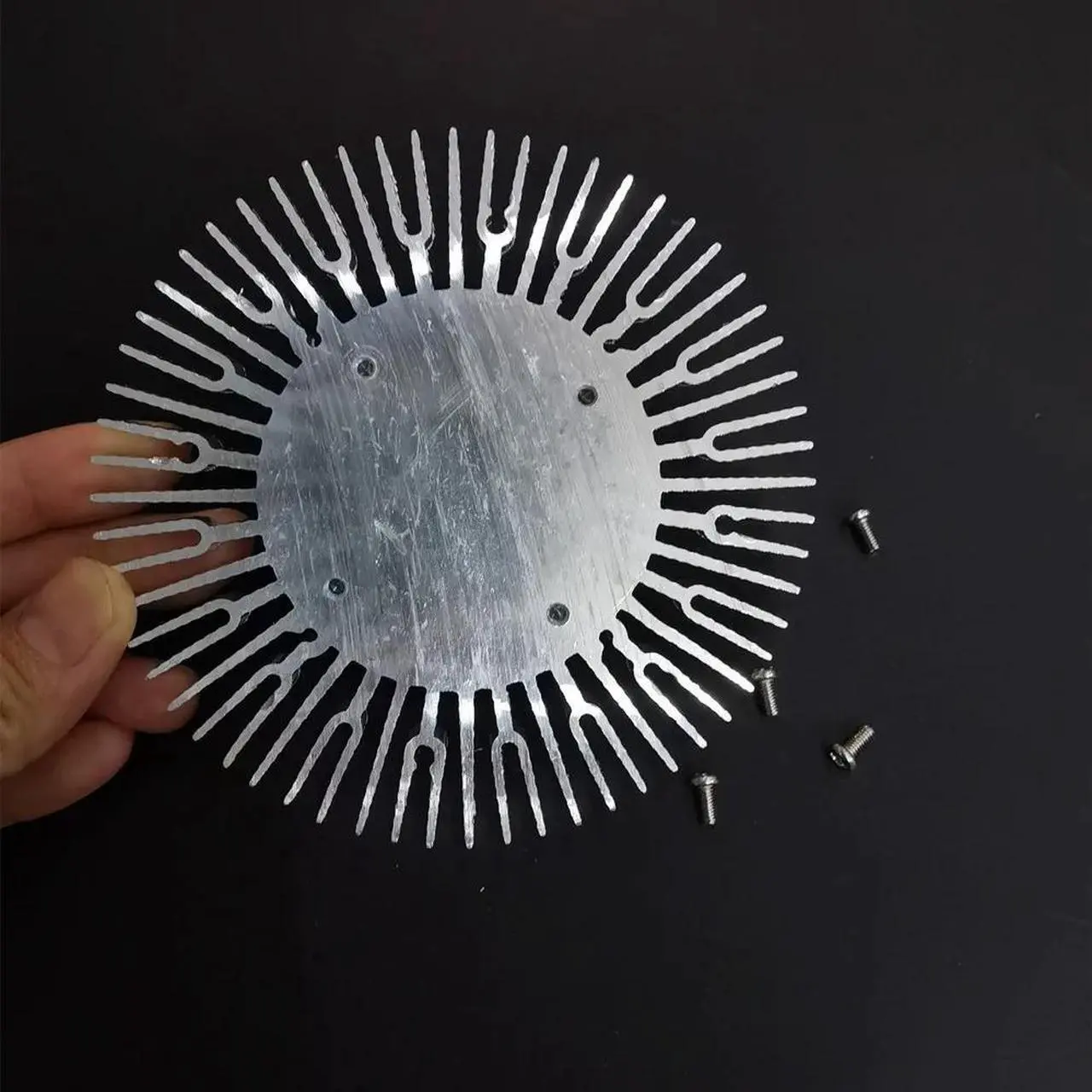 Main image of 110x9mm Aluminium Heat Sink for 20W 30W 50W 100W High Power COB LED Light(1PCS)