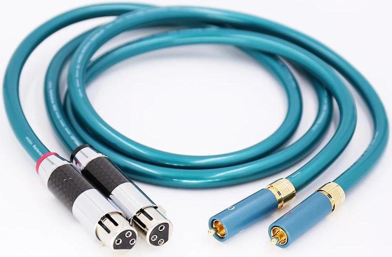 Main image of 1 pair Hifi Ortofon 8N XLR male to RCA Male Cable High Purity OCC Hifi 2 Rca to 2 Xlr Cable Length: 1.5m(rca to xlr female)