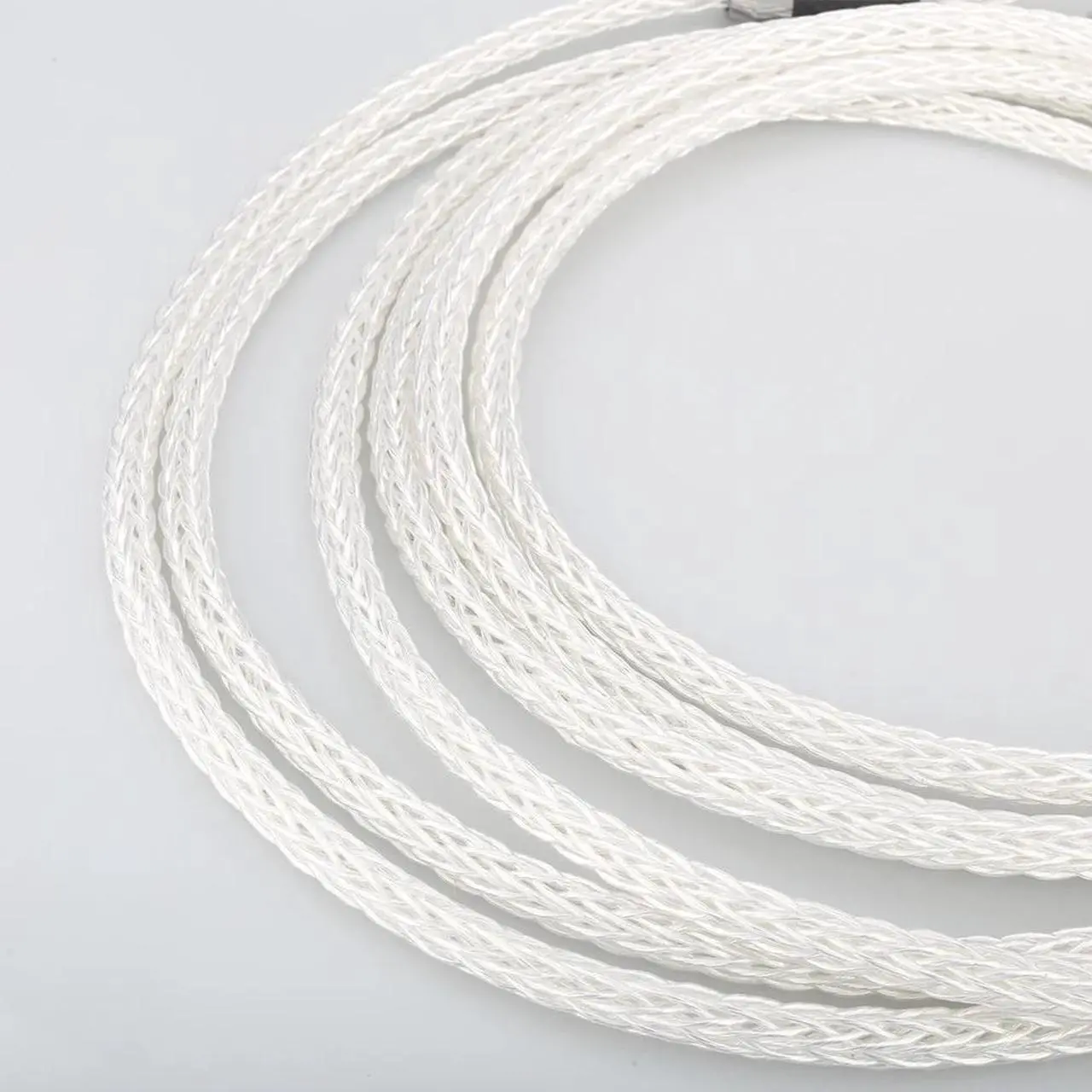 Alt view image 6 of 6 - Hifi Audio 8AG OCC Silver plated  Speaker Cable Hi-end Speaker Wire Speaker Interconnect Cable Length:1.5m